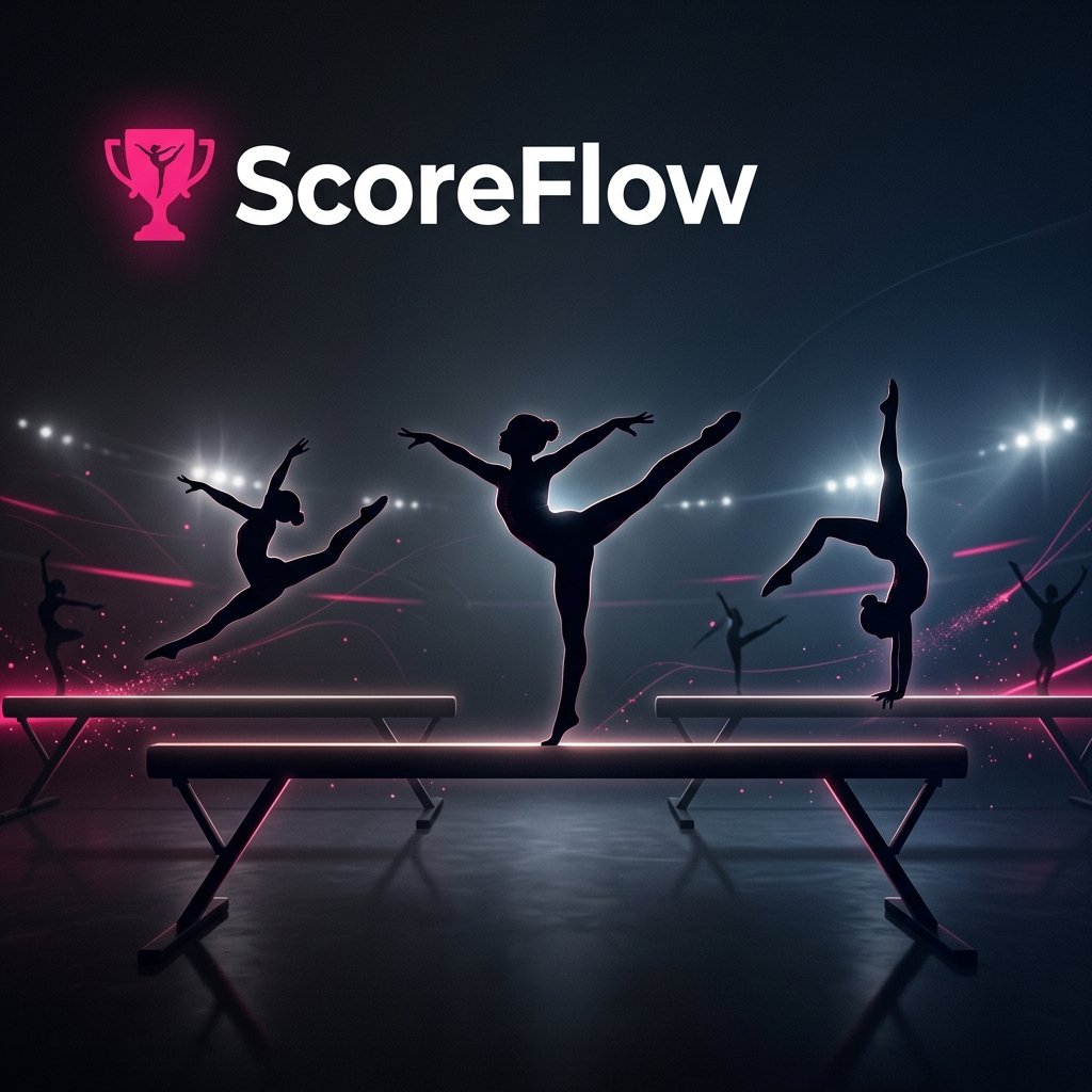 ScoreFlow - Modern gymnastics meet management with real-time scoring, at